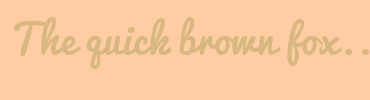 Image with Font Color D8B880 and Background Color FFCCA4
